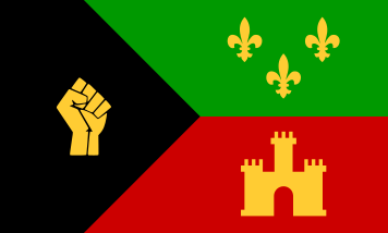 [Acadiana Black Pride flag]